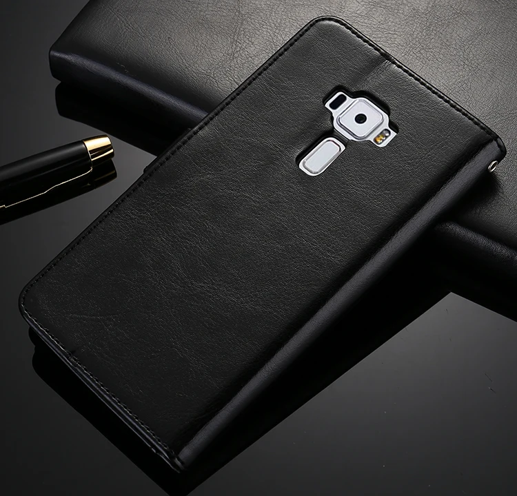 Fundas Zenfone ZE520KL держатель для карт чехол ASUS 3 Lite 5 2 дюймов из искусственной кожи Pu с