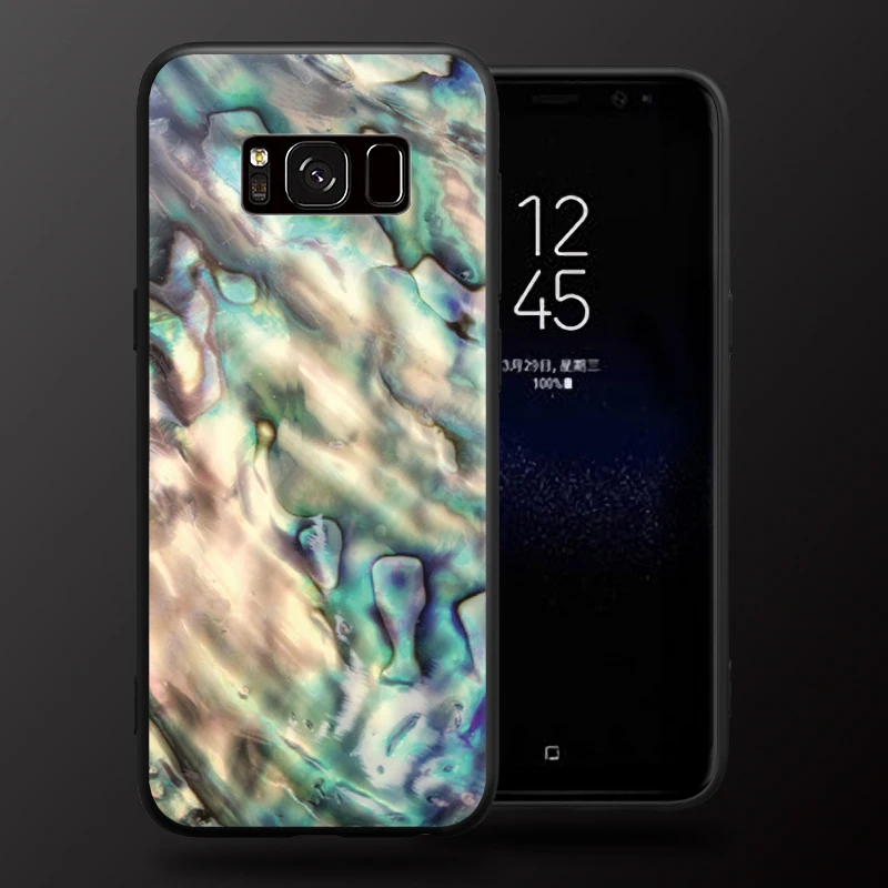 Эстетические удобные живописи тушью Pattern для Samsung Galaxy S6 S7 край S8 S9 Plus Note 3 4 5 8 9 Жесткий чехол для телефона