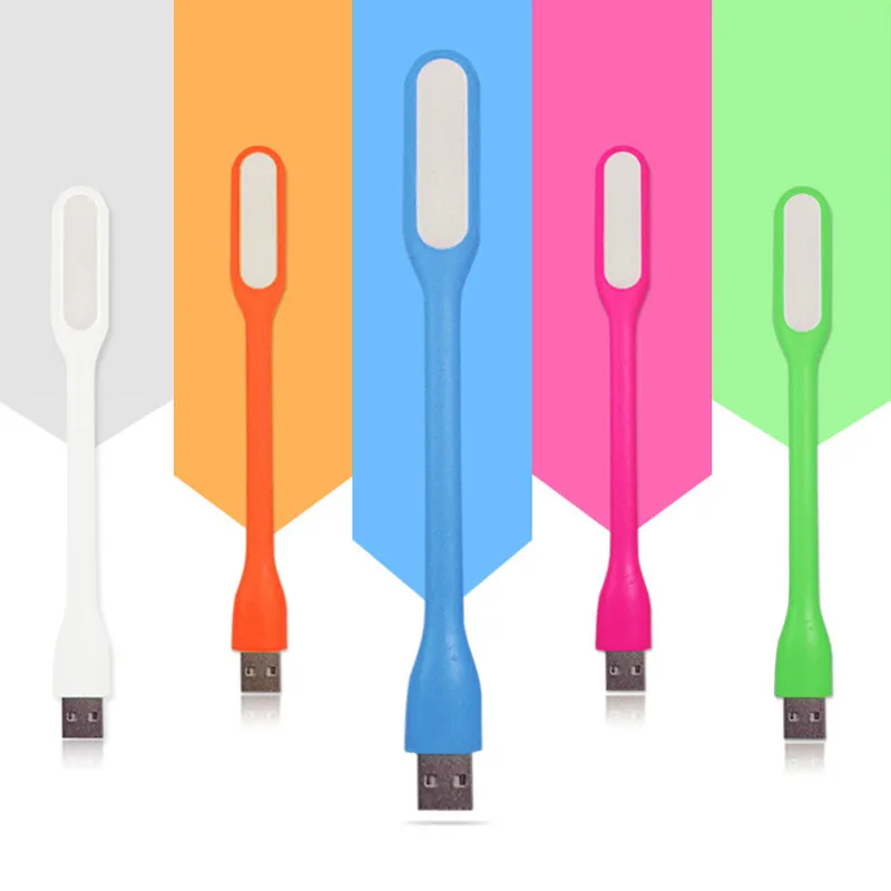 Гибкий портативный светильник, яркий мини USB энергосберегающий светодиодный светильник, компьютерная лампа для ноутбука, ноутбука, чтения