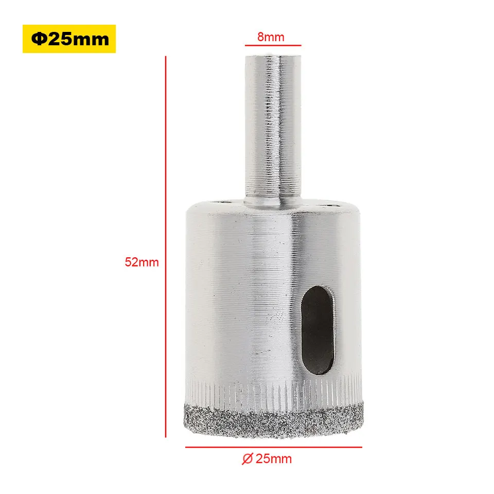 

TORO DIY Supplies набор сверл для стекла 10/12/14/16/18/20/22/25 мм