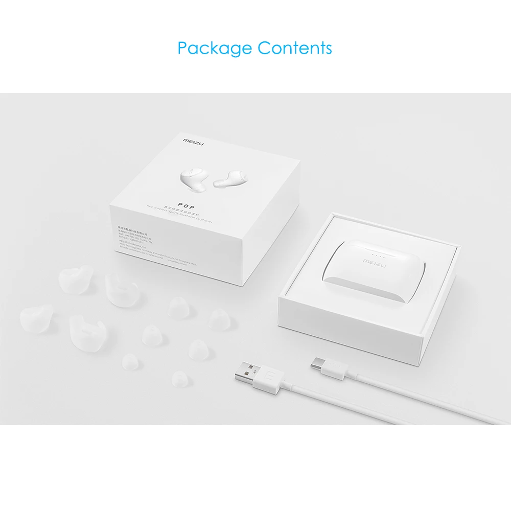 Оригинал MEIZU POP TWS настоящие беспроводные Bluetooth наушники наушники-вкладыши с