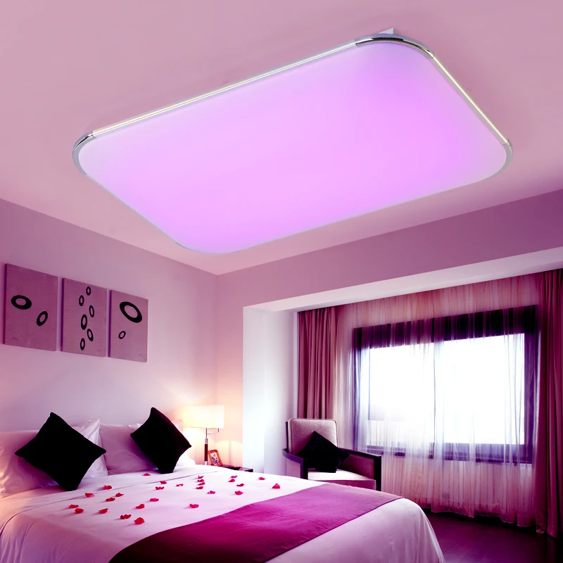 Новый RGB Dimmable Крытый 36W Светодиодный Люстра с дистанционным цветным AC85-260V