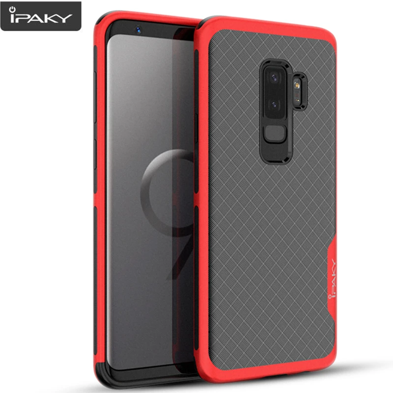 Для samsung S9 Чехол iPaky Galaxy S9 Plus Броня гальванический Бампер ТПУ Гибридный противоударный чехол для samsung Galaxy S9 Plus чехол