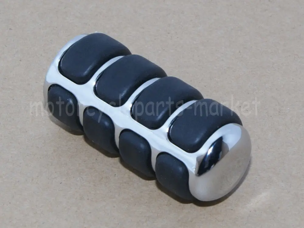 Gear Shift Pedal Cov МОТОЦИКЛ хром Шестерни переключения для езды на велосипеде и Задняя Тормозная колодка Обложка подножки для Yamaha V-Star 650 950 1100 1300 2009-2012 - Цвет: Gear Shift Pedal Cov