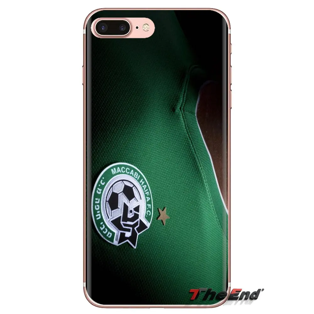 Phone Shell Covers Israeli Football Club Maccabi Haifa For Samsung Galaxy S3 S4 S5 Mini S6 S7 Edge S8 S9 S10 Plus Note 3 4 5 8 9 |