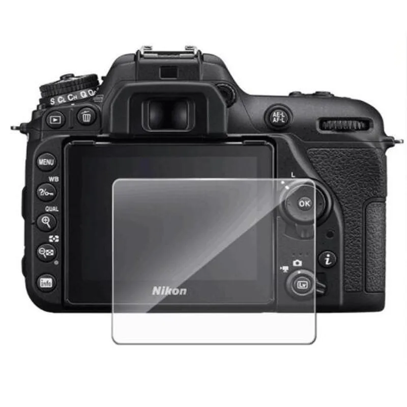 

Tempered Glass Protector Guard Cover for Nikon D7500 DSLR Digital Camera LCD Display Screen Protective Film Protection