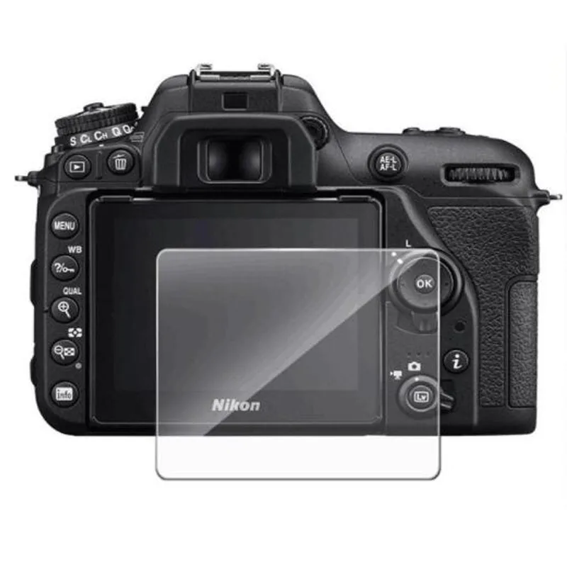 Фото Защитное стекло закаленное для цифровой зеркальной камеры Nikon D7500 | Электроника