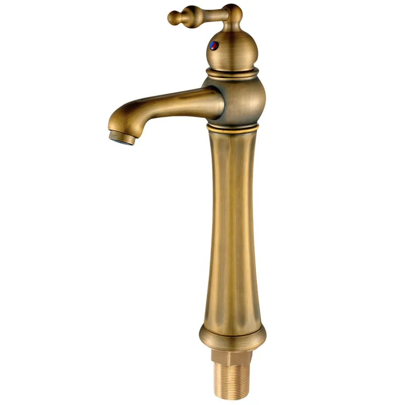 Смесители для раковины в ванной комнате антикварные латунные смесители горячая