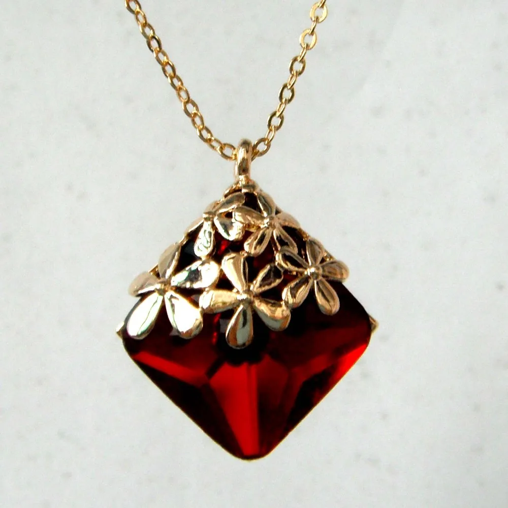 Ожерелье с подвеской в виде листьев Navachi SMT6343|f pendant|necklace crystal pendantcrystal |