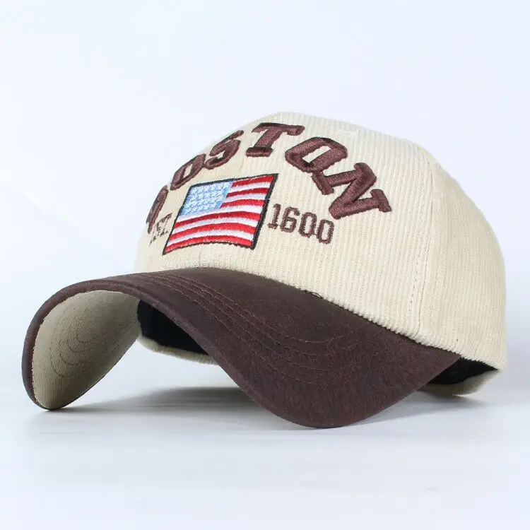 Beige Difanni флаг США Мужская Бейсбол Кепки Snapback Шапки для женщин хип-хоп Gorras вышитые Винтаж шляпа Кепки S Casquette кость Марка Кепки - Цвет: Beige