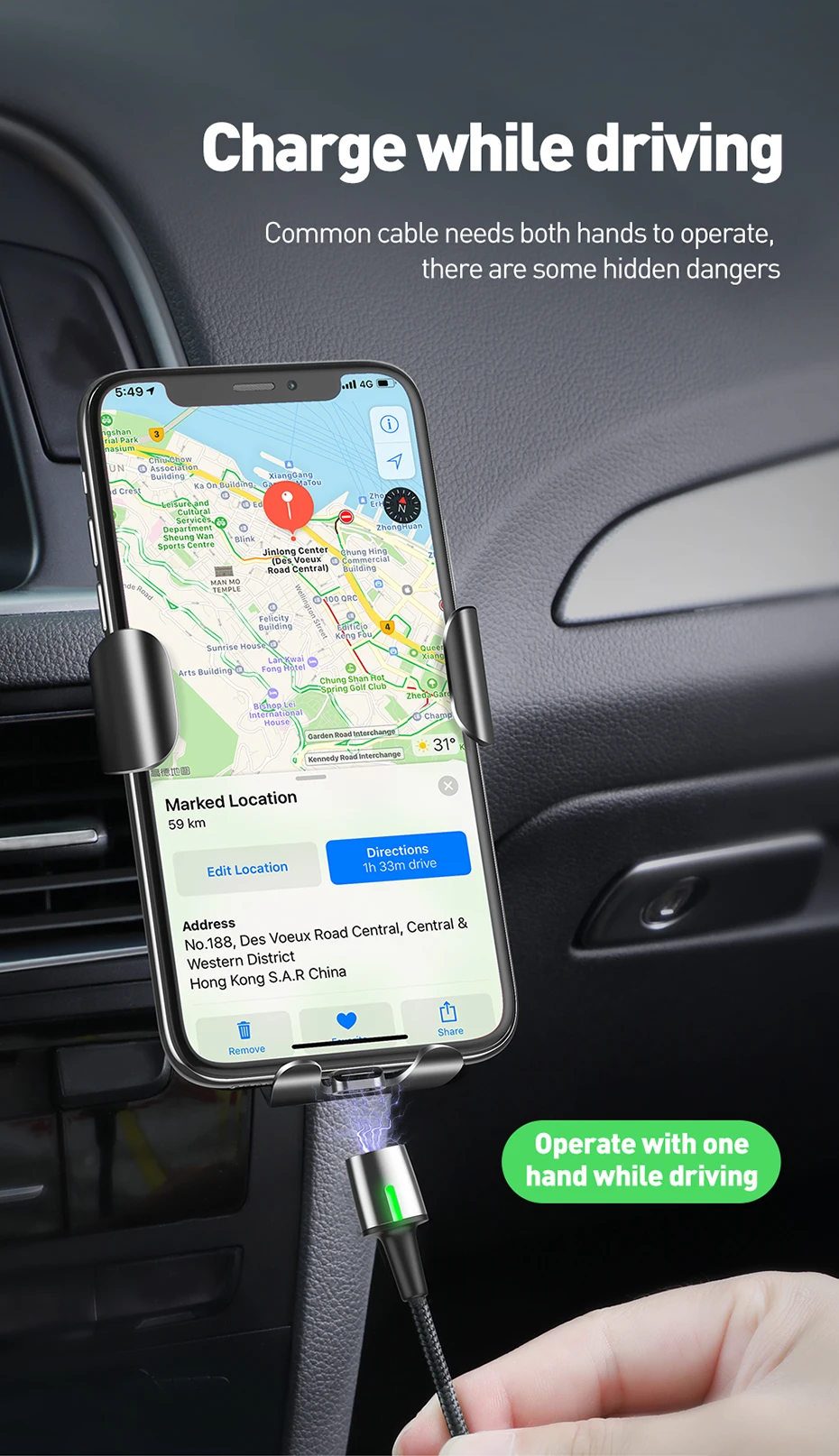 Baseus Магнитный кабель Micro USB для быстрой зарядки iPhone samsung, Магнитный адаптер для зарядного устройства usb type C, кабели для мобильных телефонов