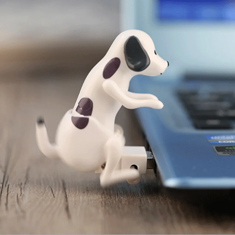 Портативный мини милый USB 2 0 Забавный прыгающее пятно собака Rascal игрушка для