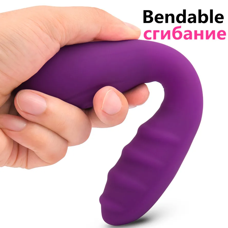 Водонепроницаемый Мощный 7 скоростей фаллоимитатор с подогревом G Spot вибратор USB