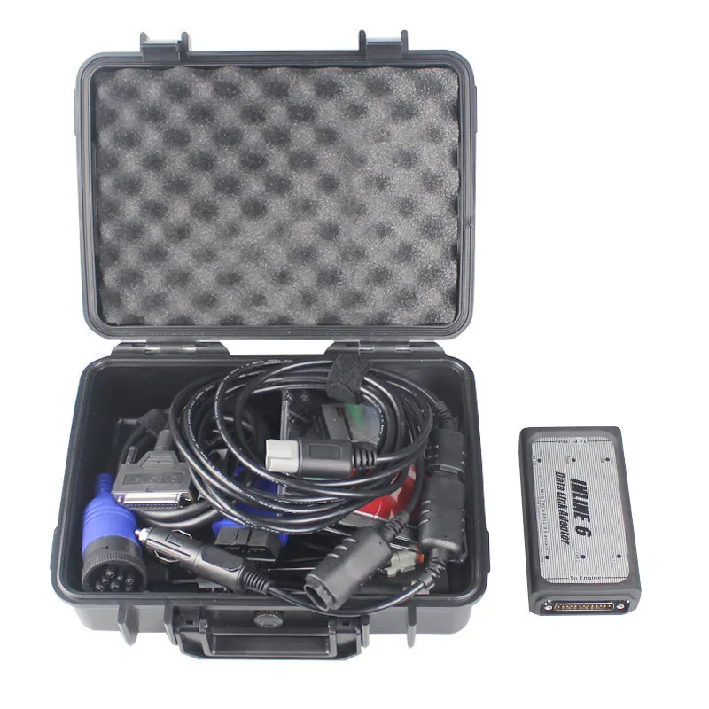 INLINE 6 адаптеров для передачи данных Insite v7.62 адаптер кумминс OBD2 сканер грузовиков