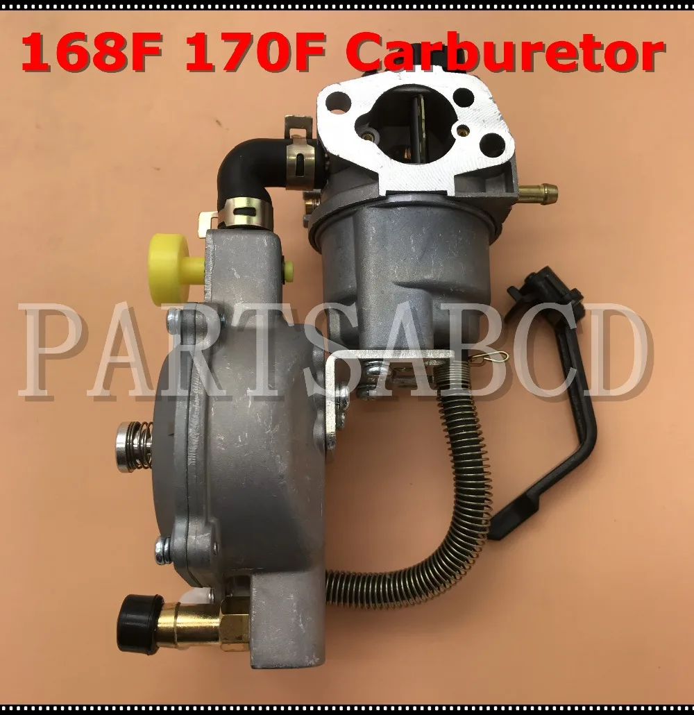 Карбюратор для HONDA GX160 GX200 168F 170F 2 кВт 3 кВт|dual carburetor|kit kitshonda 3kw generator |