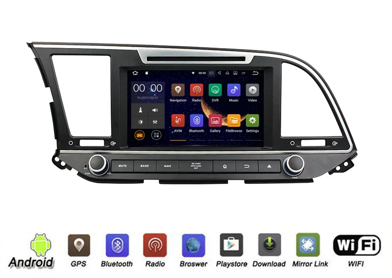 Yessun для hyundai ELANTRA/AVANTE/MD Android мультимедийный плеер система автомобиля Радио Стерео gps Навигация Аудио Видео
