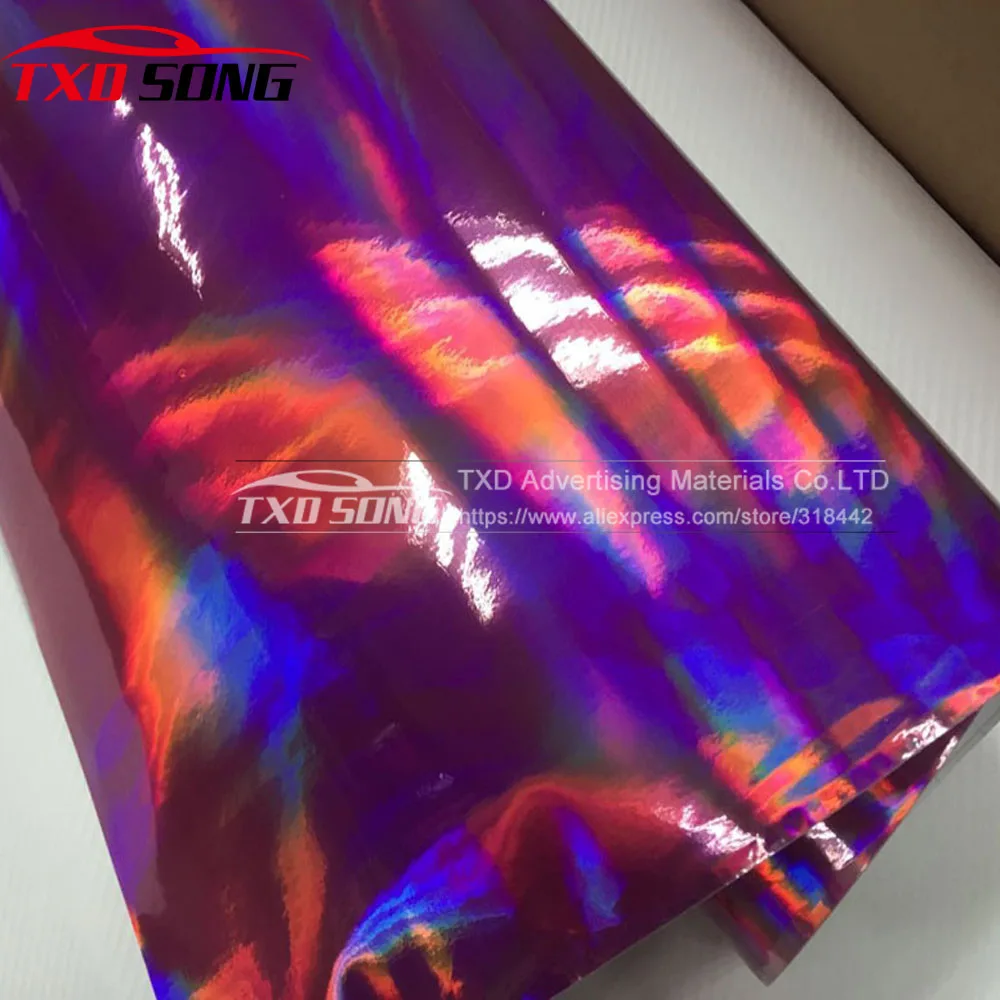 20x49 см/партия автомобильная голографическая радужная пленка|vinyl sticker|vinyl bustiervinyl
