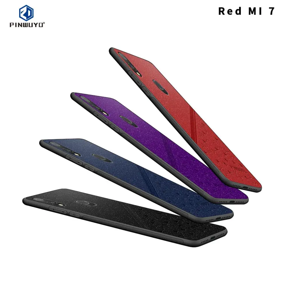 Чехол для Xiaomi Redmi 7/Redmi Note 7 (Note7 Pro) Модный гибридный жесткий чехол Lucky Star мягкий