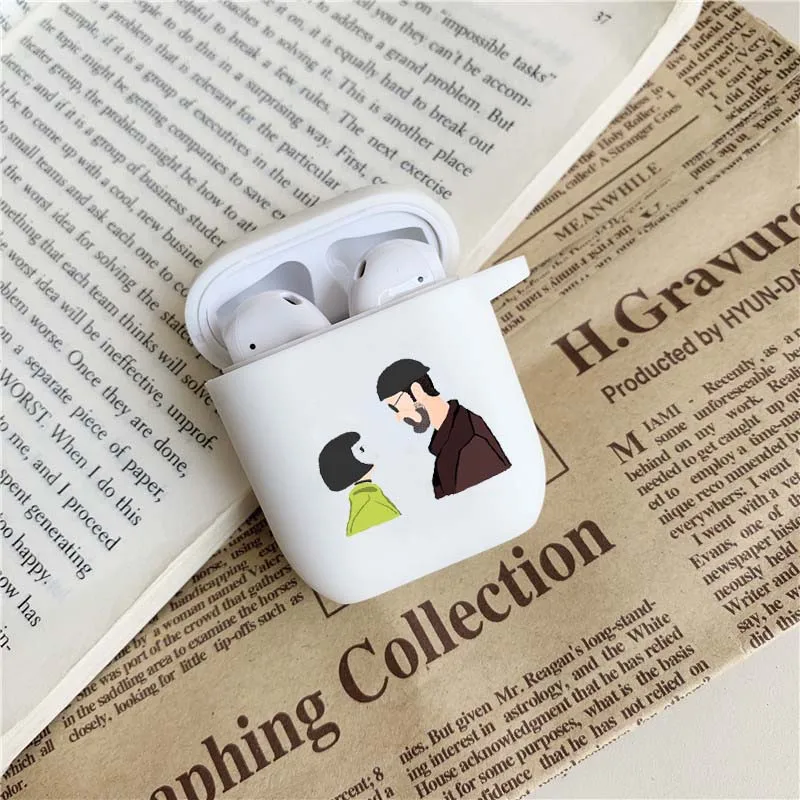 Милый чехол для Airpods с милым рисунком, мягкий чехол s для AirPods, чехол, защитная крышка, мультяшный Bluetooth, беспроводной чехол для наушников - Цвет: Style 10