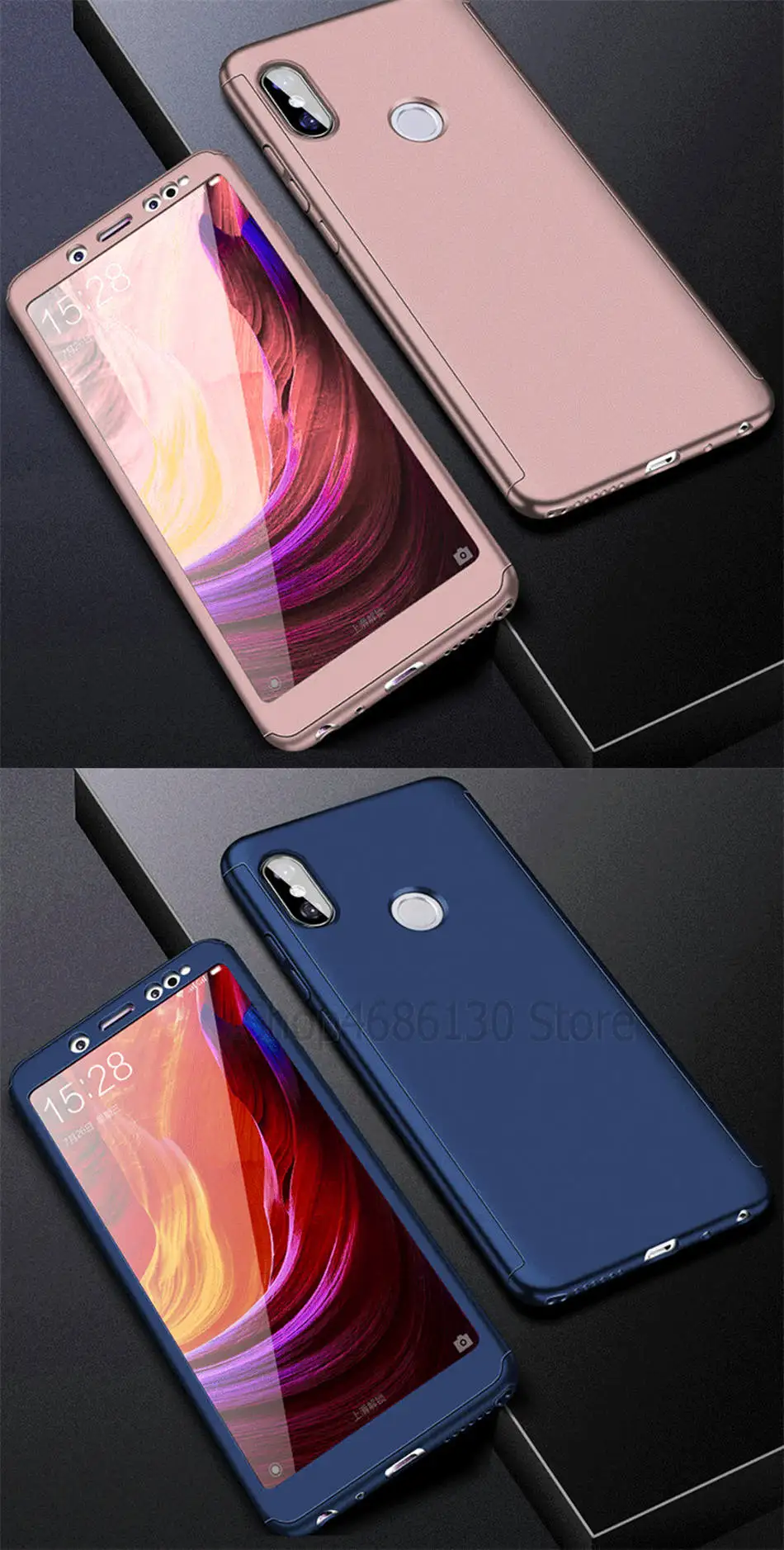 Роскошный 360 Полный Чехол чехол для телефона для Xiaomi Redmi 5 Plus Note 5 5A 6 Pro противоударный чехол s для Redmi 6 6A Note 7 6 Pro Чехол