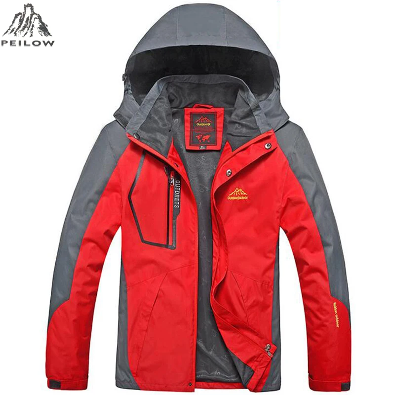 

Plus Size 7XL 8XL 9XL Men's Casual Waterproof Jacket Spring Autumn Thin Tourism Windbreaker Bomber Jacket Male Raincoat