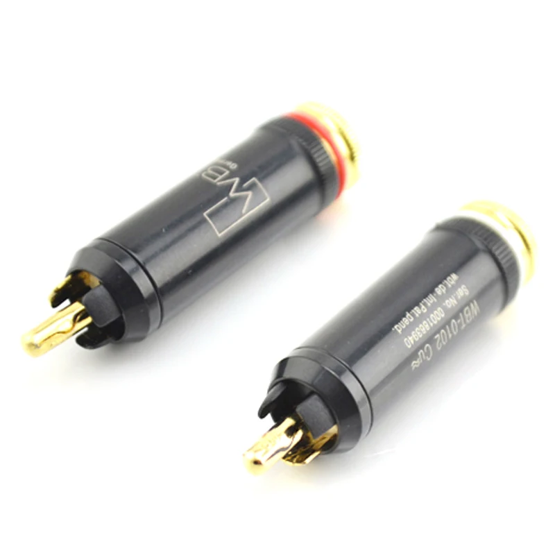 4 шт. медные разъемы типа RCA|connector plug|connector rcaconnector 2 |