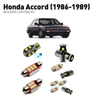 led interior lights for honda accord 1986 1989 9pc led lights for cars lighting kit automotive bulbs canbus
