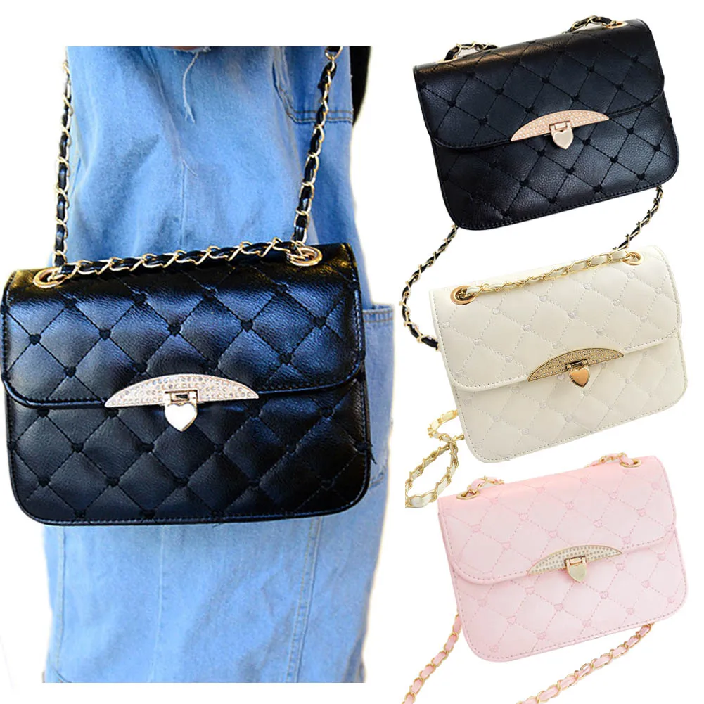 Новая модная женская сумка через плечо из искусственной кожи милый портфель на