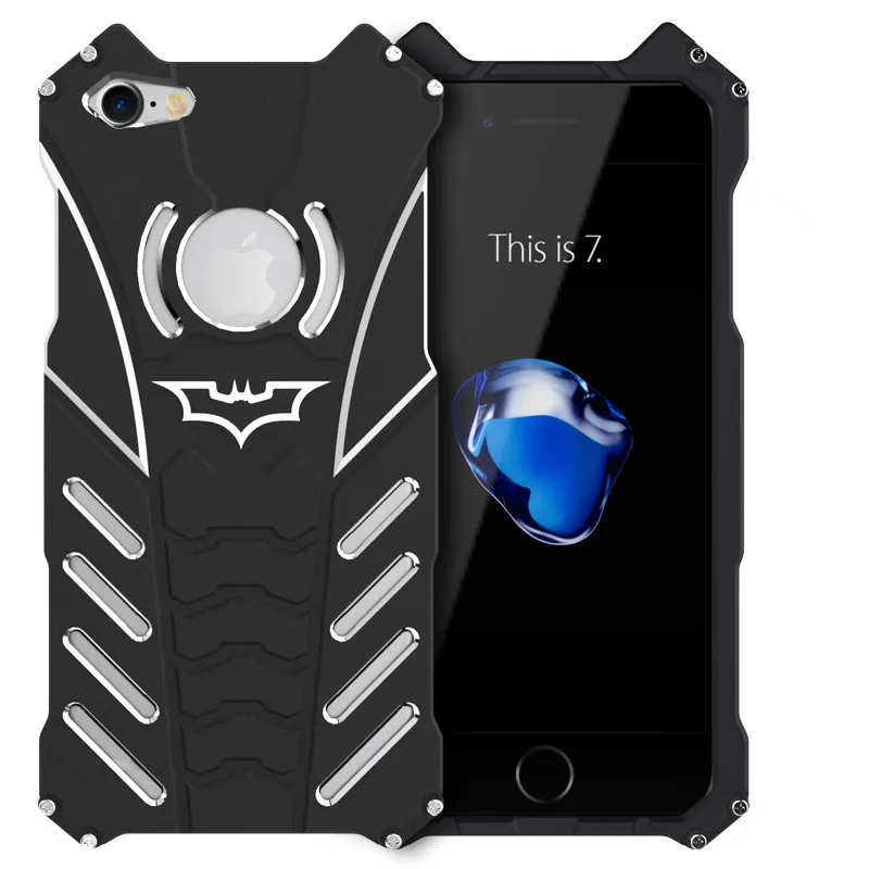 Для iphone 8 x из металла Алюминий Heavy Duty Защита для iPhone 5 5S 6 7 Plus противоударный чехол