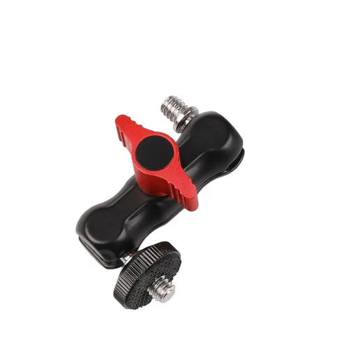 Magic Arm Monitor Mount w/двойные шаровые головки + винт 1/4 &quotдля камеры полевой монитор LED