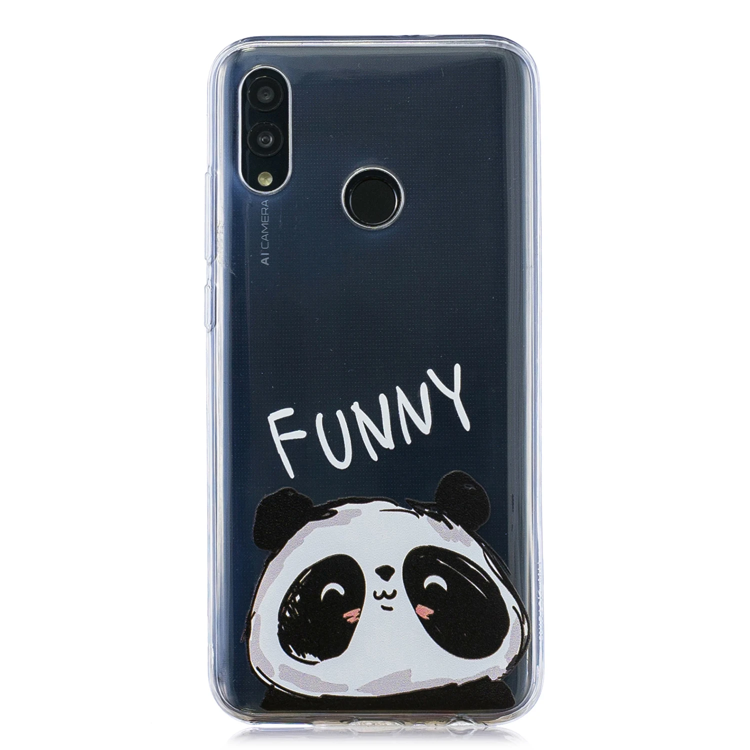 Чехол с забавными животными для huawei honor 10 lite p smart 2018 мягкий чехол s чехлы задняя