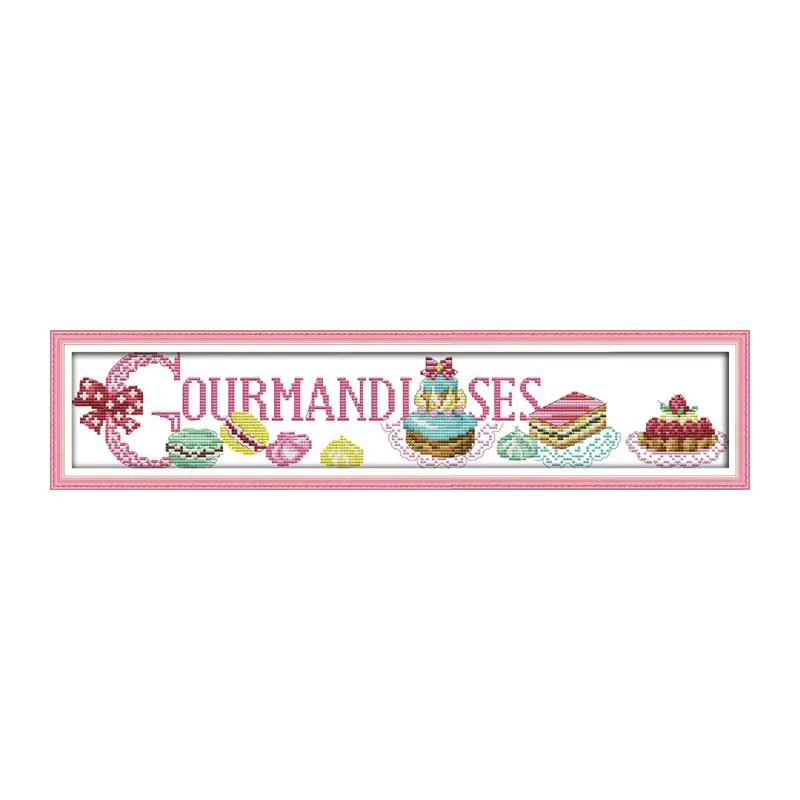 Joy Sunday 11CT 14CT прозрачный Набор для вышивки крестиком ручного шитья мебельный набор