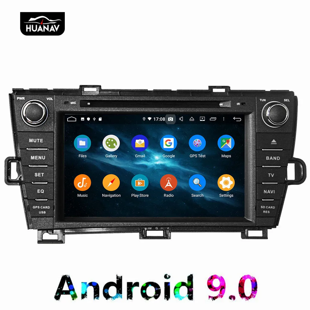 DSP Android 9 Car DVD player GPS Navigation For Toyota Prius 2009-2013 Right hand driving multimedia Auto Radio stereo 64 | Автомобили и