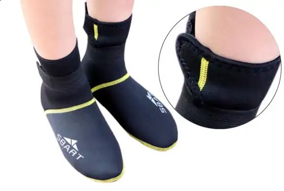 SBART Children boy girl Neoprene 3MM Diving Socks Snorkeling Boots Prevent Scratche Jellyfish Warming Non-slip Swimming Shoes | Спорт и