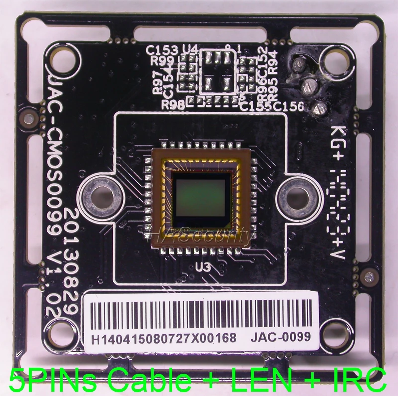1/3 &quotPixelplus PC1099 CMOS датчик изображения камера безопасности Модуль платы блока