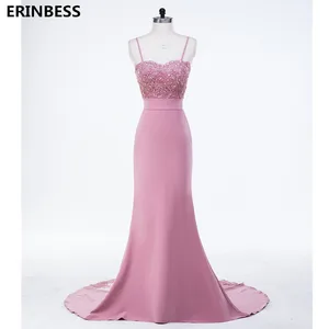 Bridesmaid Dress Vestidos De Fiesta De Noche Bean Pink Lace Appliques Mermaid Bridesmaid Dresses 2019 Style Wedding Guest Dress Bridesmaid Dress Vestidos De Fiesta De Noche Bean Pink Lace Appliques Mermaid Bridesmaid Dresses 2019 Style Wedding Guest Dress