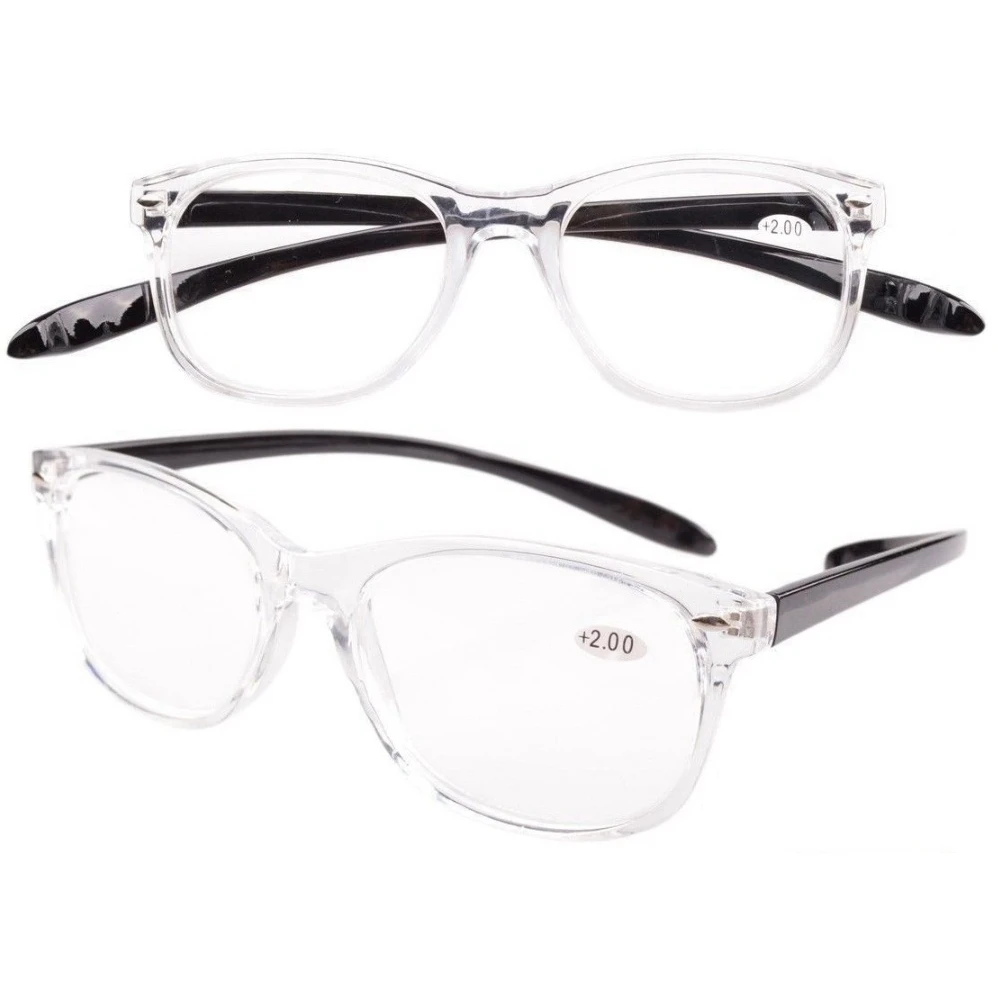 FR007 длинные руки вокруг шеи Ретро Прозрачная оправа Очки для чтения|reading glasses|frame