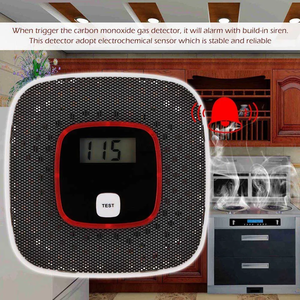 Фото LCD CO Carbon Monoxide Gas Alarm Sensor Poisoning Smoke Tester Detector Monitor Tool SD998 Безопасность и защита LCD CO Carbon Monoxide Gas Alarm Sensor Poisoning Smoke Tester Detector Monitor Tool SD998 Безопасность и защита