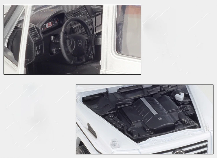 WELLY 1:24 модель SUV Модель автомобиля игрушки для Benz G-Class городской внедорожник Кроссовый литой автомобиль из сплава для мальчиков с оригинальной коробкой