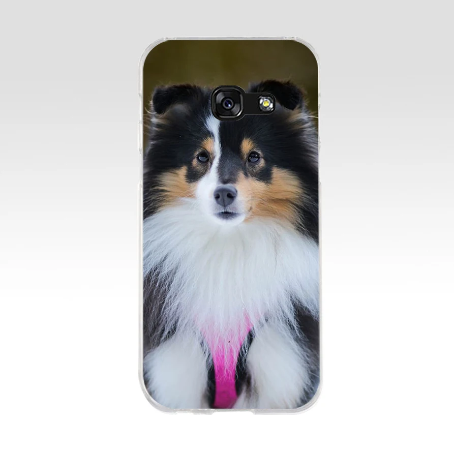 165AQ sheltie Мягкий Силиконовый ТПУ чехол для телефона Samsung galaxy a3 a5 2016 2017 a6 A8 2018|Бамперы|
