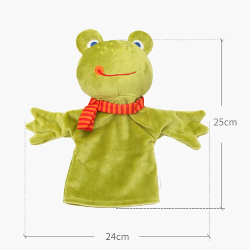 

Baby Appease Towel Cute Cartoon Puppet Plush Toy Doll Hand Puppet Storytelling Game BM88