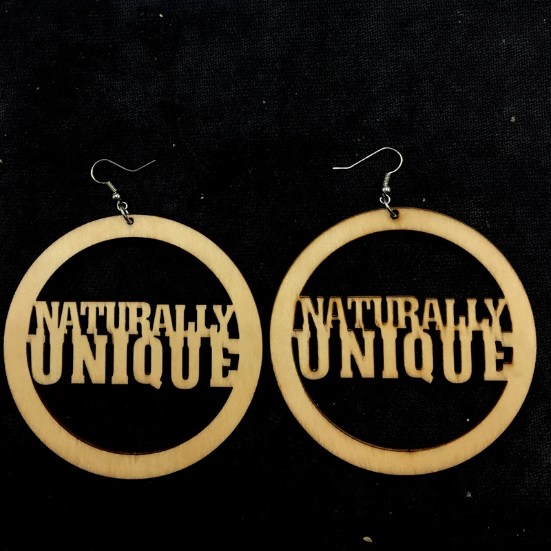 

Unfinished Naturally Unique Wooden Earrings