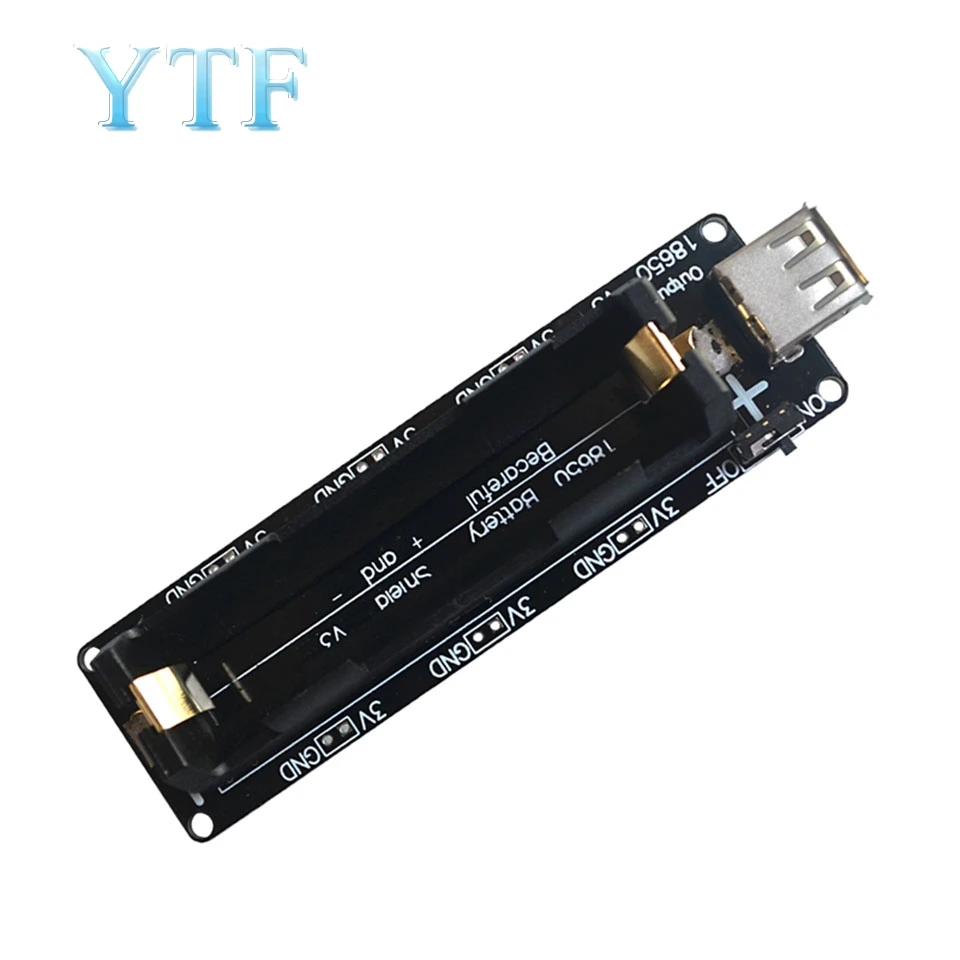 Держатель аккумулятора 18650 V3 плата разработки совместима ESP8266 Raspberry Pi 3 Защита от