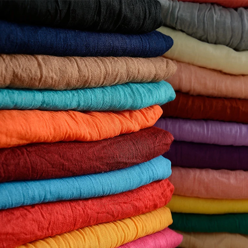 JaneYU раза текстура ткани на осень и зиму шарфы с простым пасторальным рисунком