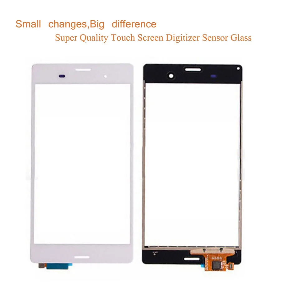 Сенсорный экран для Sony Xperia Z3 D6603 D6643 D6653 D6616 сенсорный экран дигитайзер Переднее внешнее стекло Сенсорная панель объектив без ЖК-дисплея