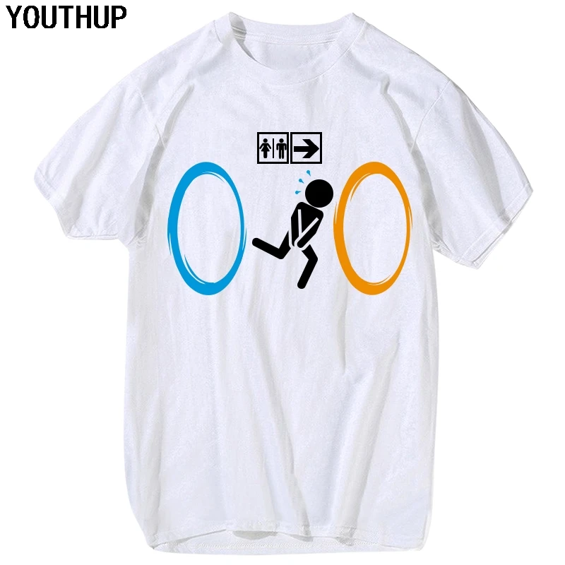 YOUTHUP 2020 Летние футболки мужские Забавные с круглым вырезом и коротким рукавом