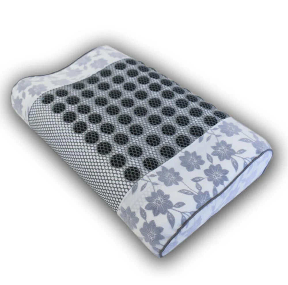 goals care jade household physiotherapy sleep germanium stone cervical neck collar tool sleeping pillow massager | Красота и здоровье