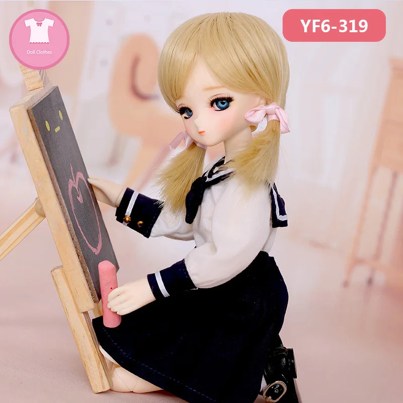 BJD одежда 1/6 Yosd SQ31 Чиби МО Tsubaki SD девушка тело платье красивая кукла наряд