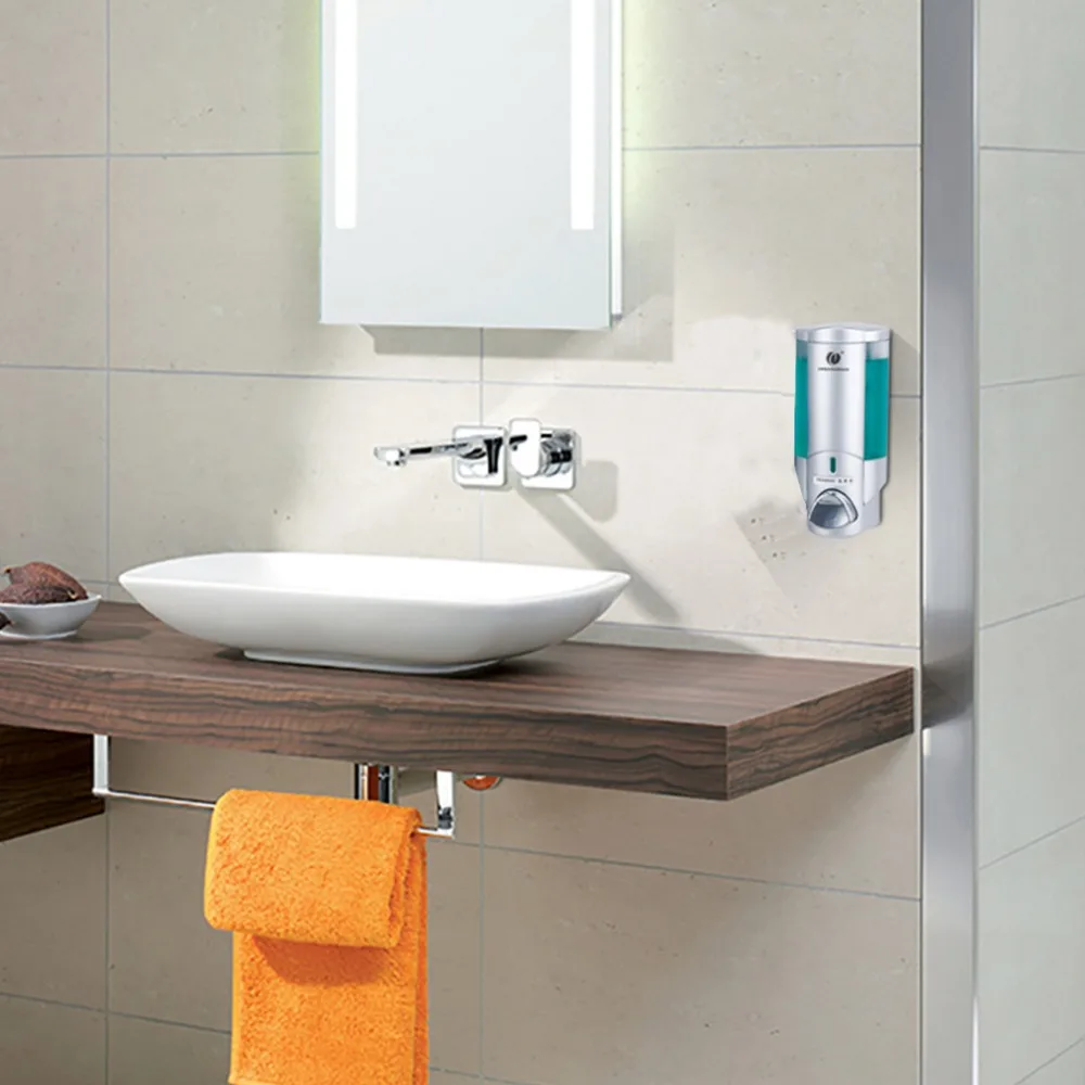 200 мл мыло диспенсер с настенным креплением лосьон жидкое белое для шампуня