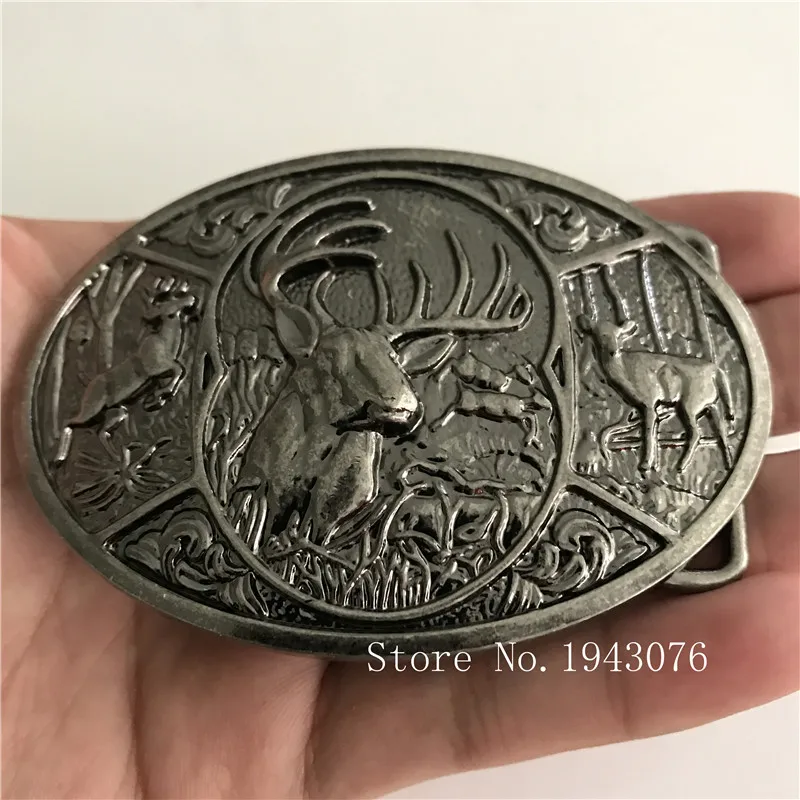 Розничная продажа новый коричневый охотничий ремень с пряжкой 90*62 мм овальные